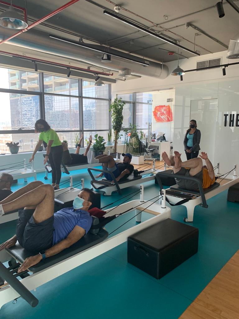 Corporate Pilates in Dubai